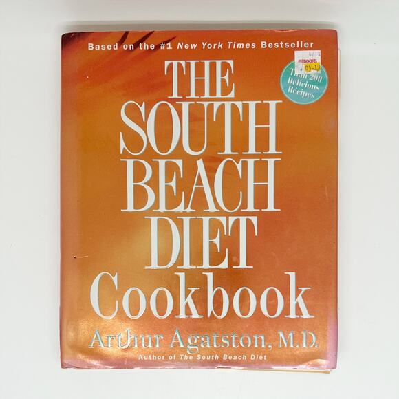 Lot of 2 The South Beach Diet Books by Arthur Agatston, MD Cookbooks - Picture 6 of 8
